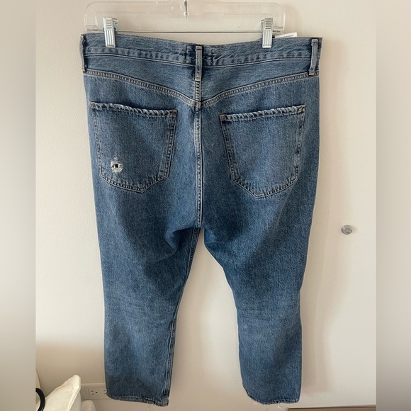 Agolde Riley High Rise Straight Jean - Picture 5 of 8